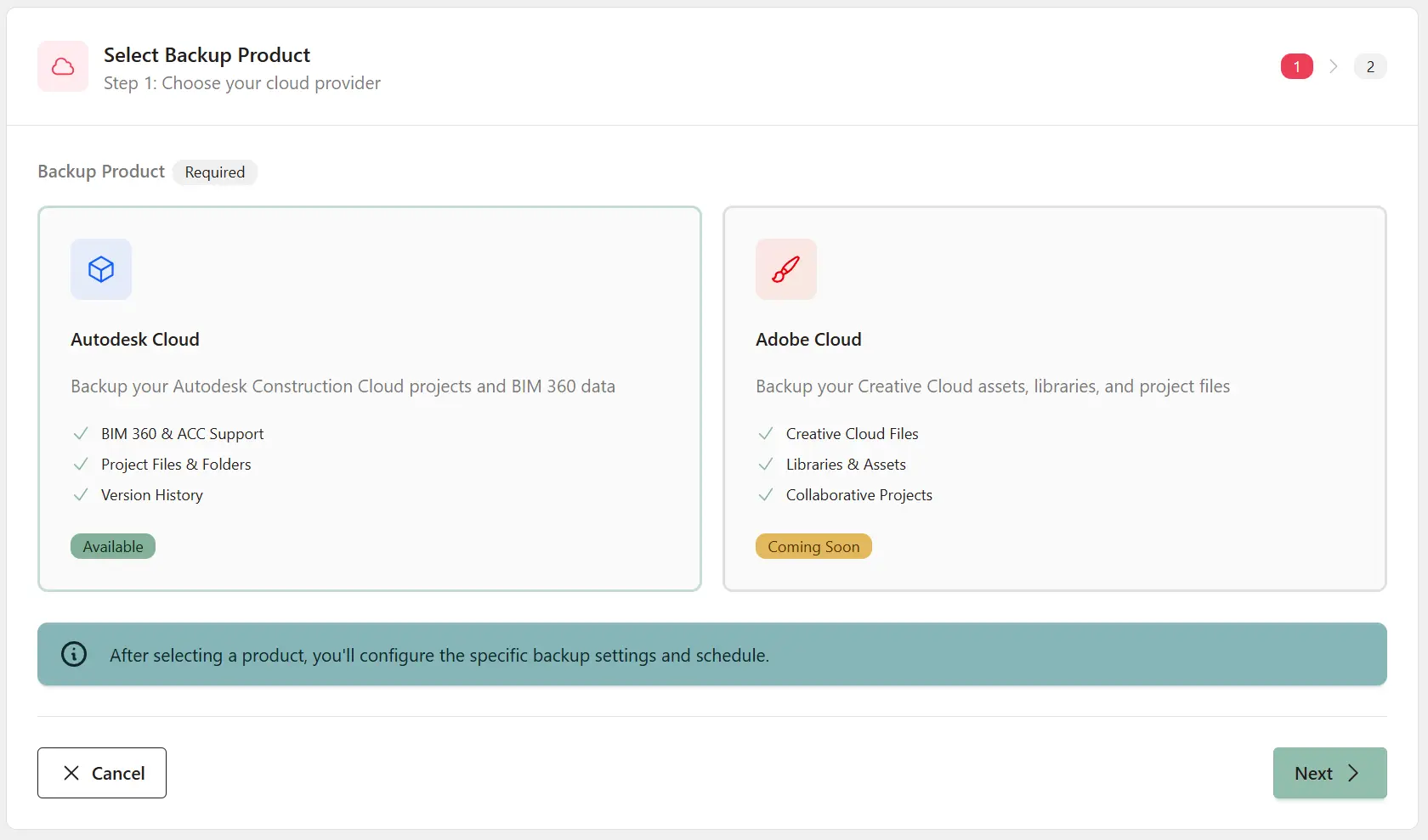Scheduled Backups