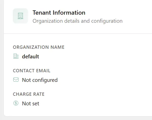 Security dashboard showing encryption and access controls